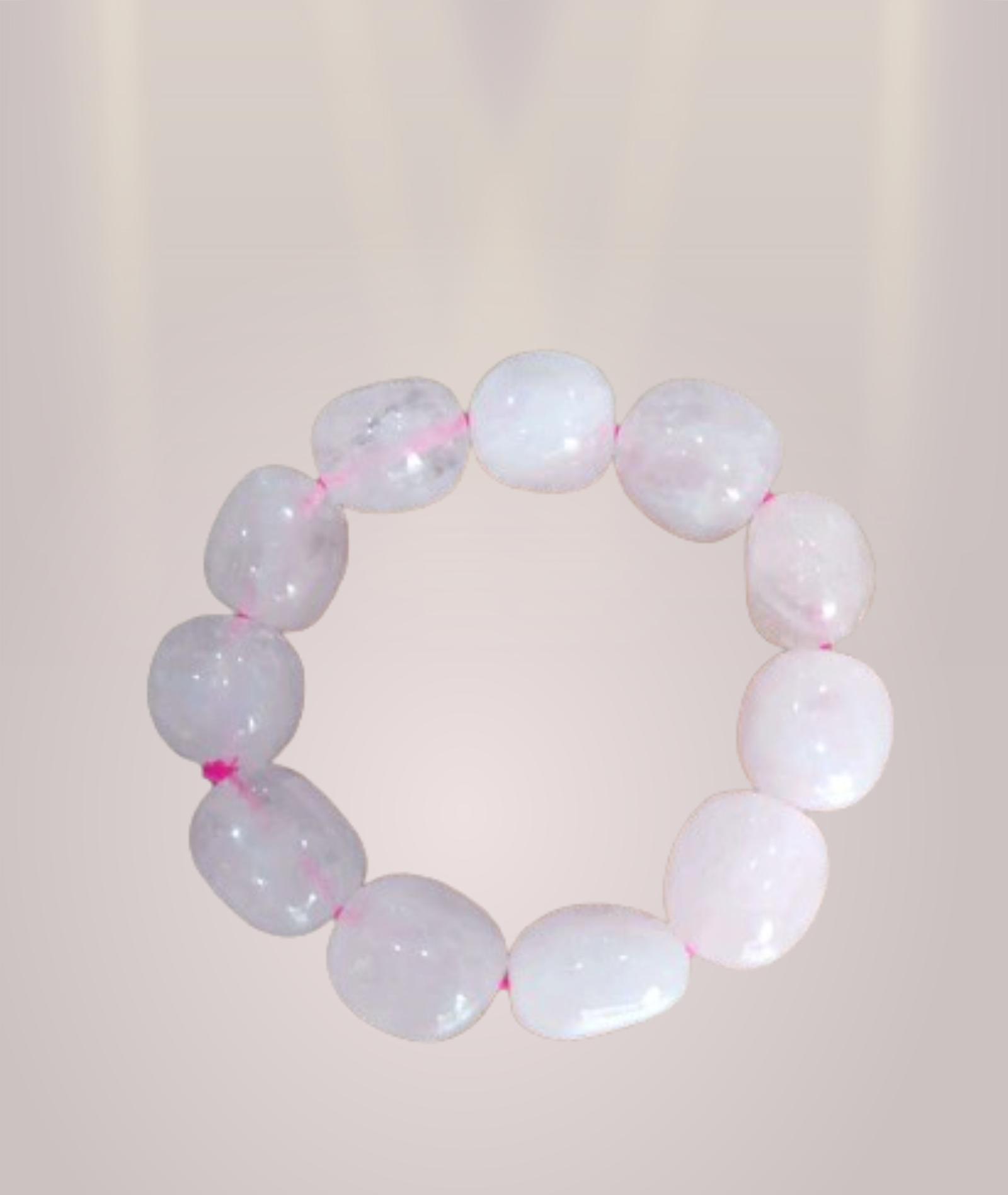 Rose quartz Tumble Bracelet